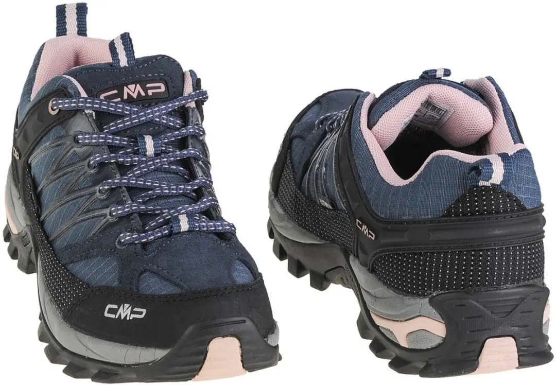 CMP Rigel Low WP 3Q54456 Wandelschoenen - 37 - Wit/Blauw/Zwart