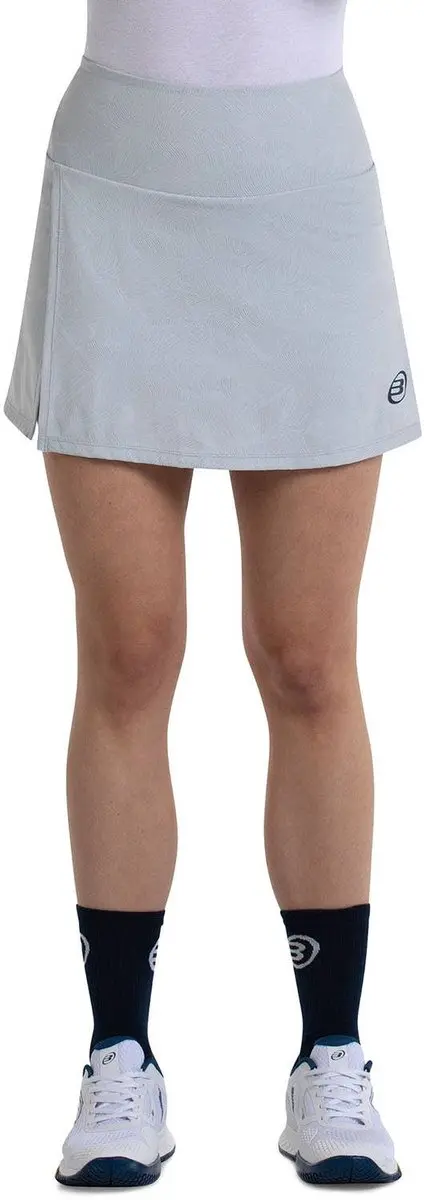 Falda Bullpadel Padina 002 Gris Claro Mujer S