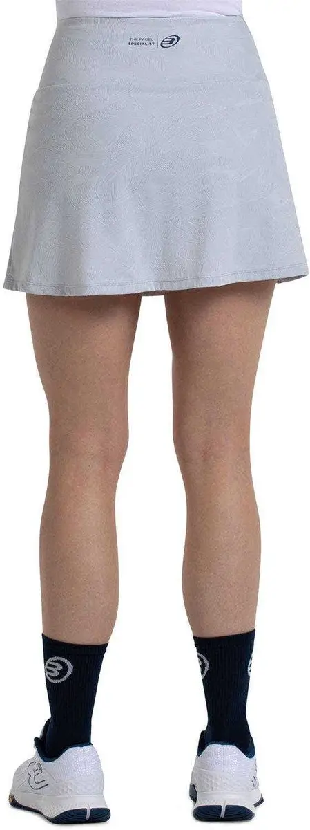 Falda Bullpadel Padina 002 Gris Claro Mujer S