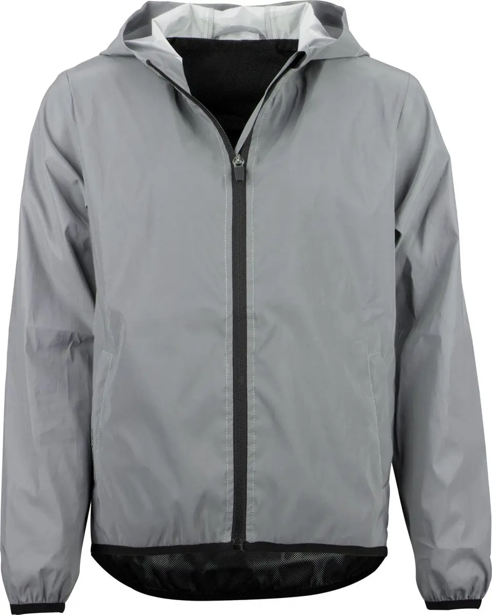 Avento Full Reflective Jas met Capuchon