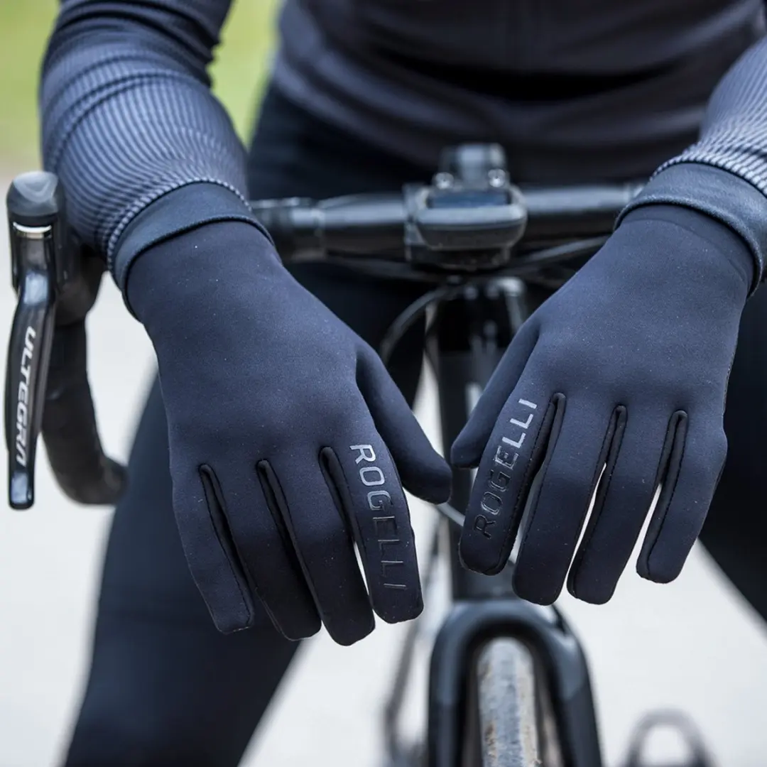 Rogelli Winterhandschoenen Neoflex - Zwart - Unisex - Fietshandschoen - Maat XL