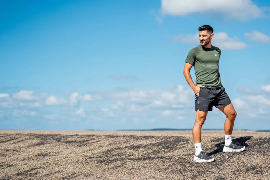 Rogelli Essential Heren Hardloopshort XXL - Telefoonzak - Zwart