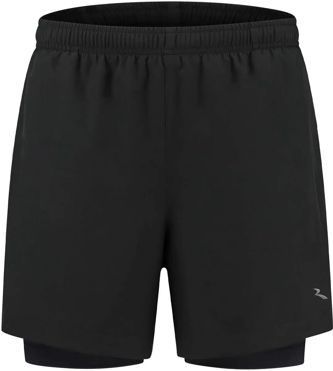 Rogelli Essential Heren Hardloopshort XXL - Telefoonzak - Zwart