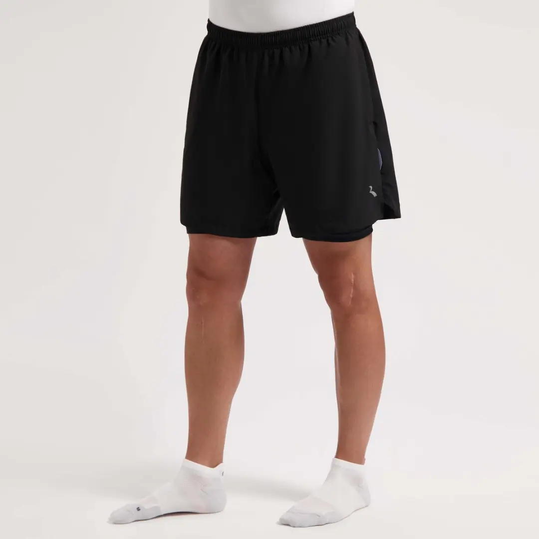 Rogelli Essential Heren 2-in-1 Hardloopshort