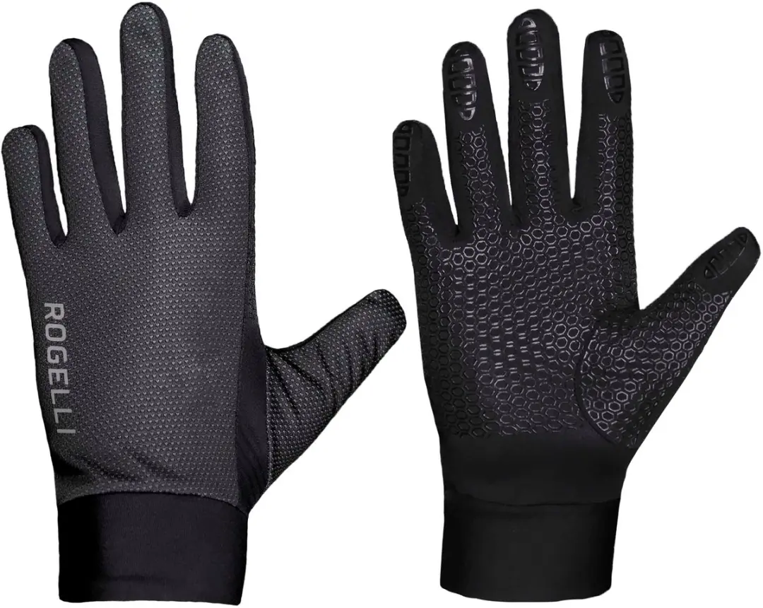 Rogelli Laval Fietshandschoenen Kids 128/140 - Zwart