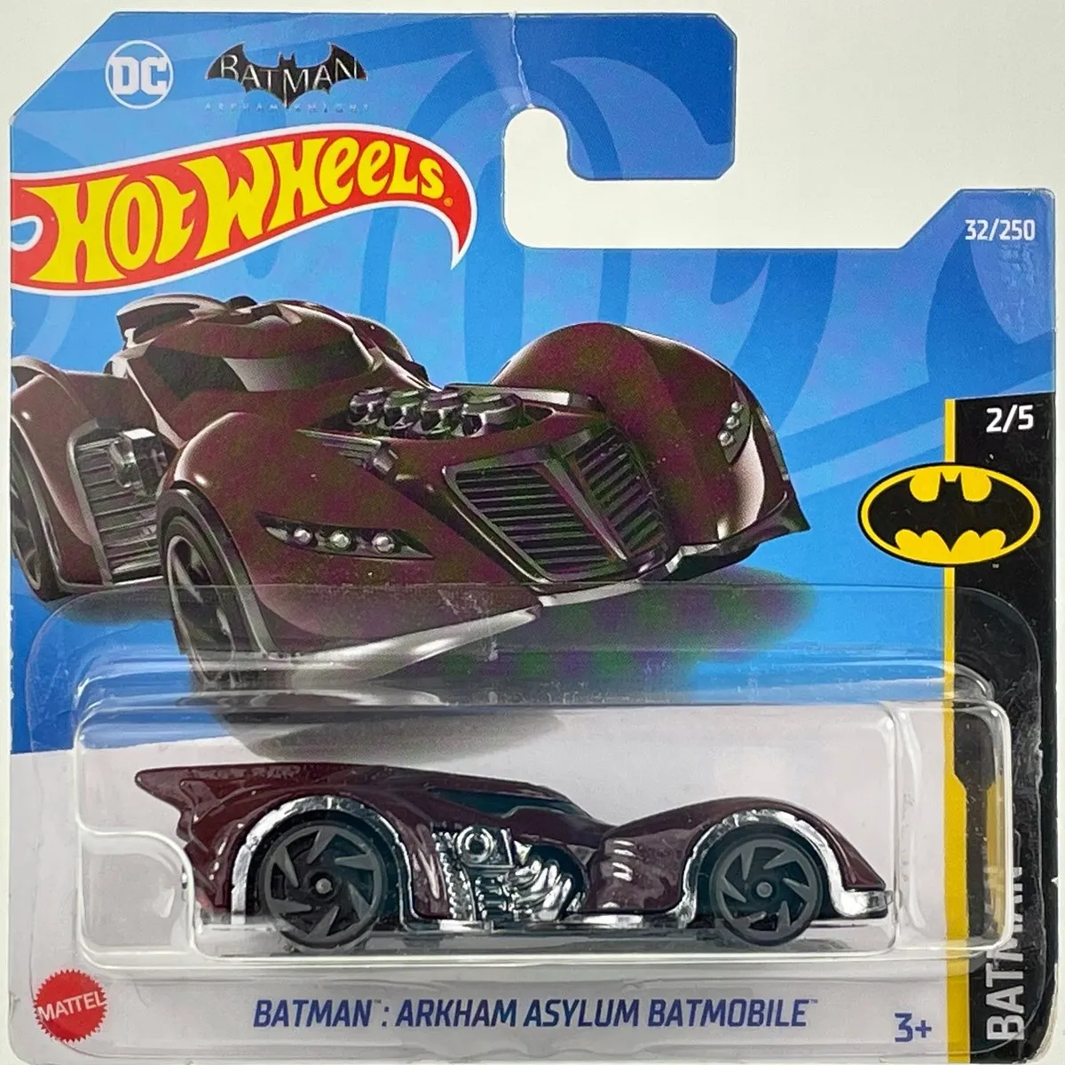 Hot Wheels Batman Arkham Asylum Batmobile HCW59
