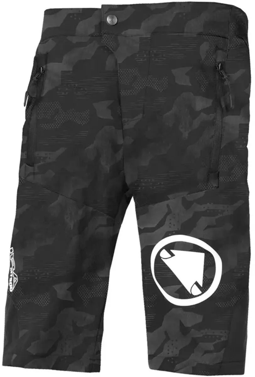 Endura MT500JR Burner Fietsbroek - 11-12 Years - Zwart Camo