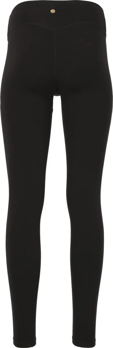 Athlecia W Tights EA243352-1001 Lange Trainingslegging Dames - Zwart/Wit