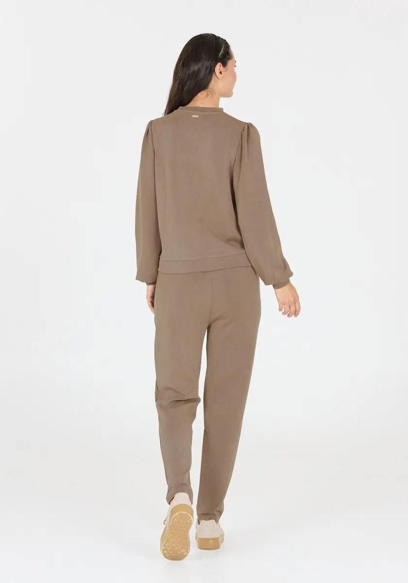 Athlecia Dames Jillnana Joggingbroek EA223323/3033 - Bruin