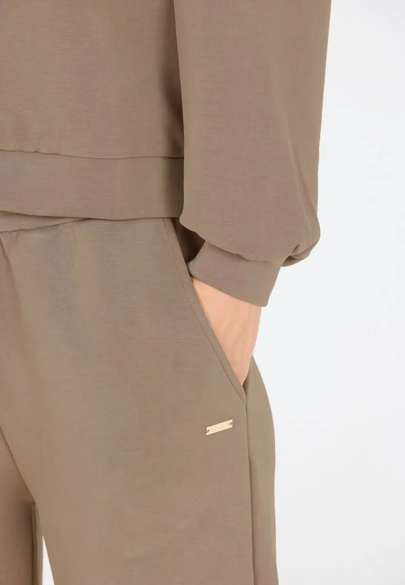 Athlecia Dames Jillnana Joggingbroek EA223323/3033 - Bruin