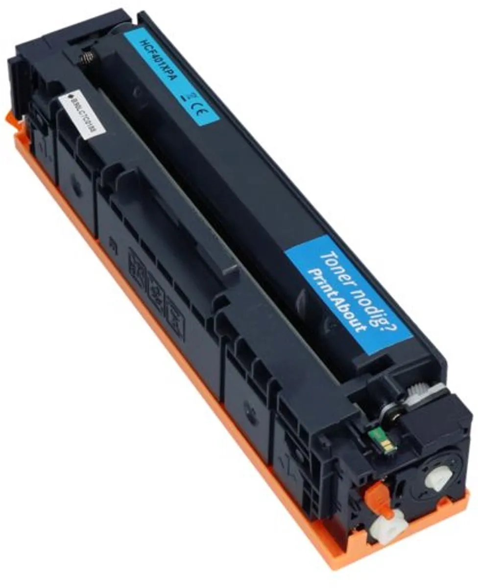 PrintAbout HP 201X CF401X Toner Cyaan - 10.900 pagina's