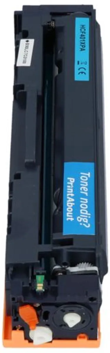 PrintAbout HP 201X CF401X Toner Cyaan - 10.900 pagina's