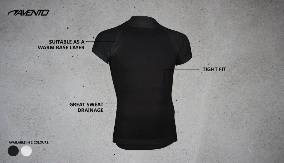 Avento Thermoshirt Mannen - Wit Maat L