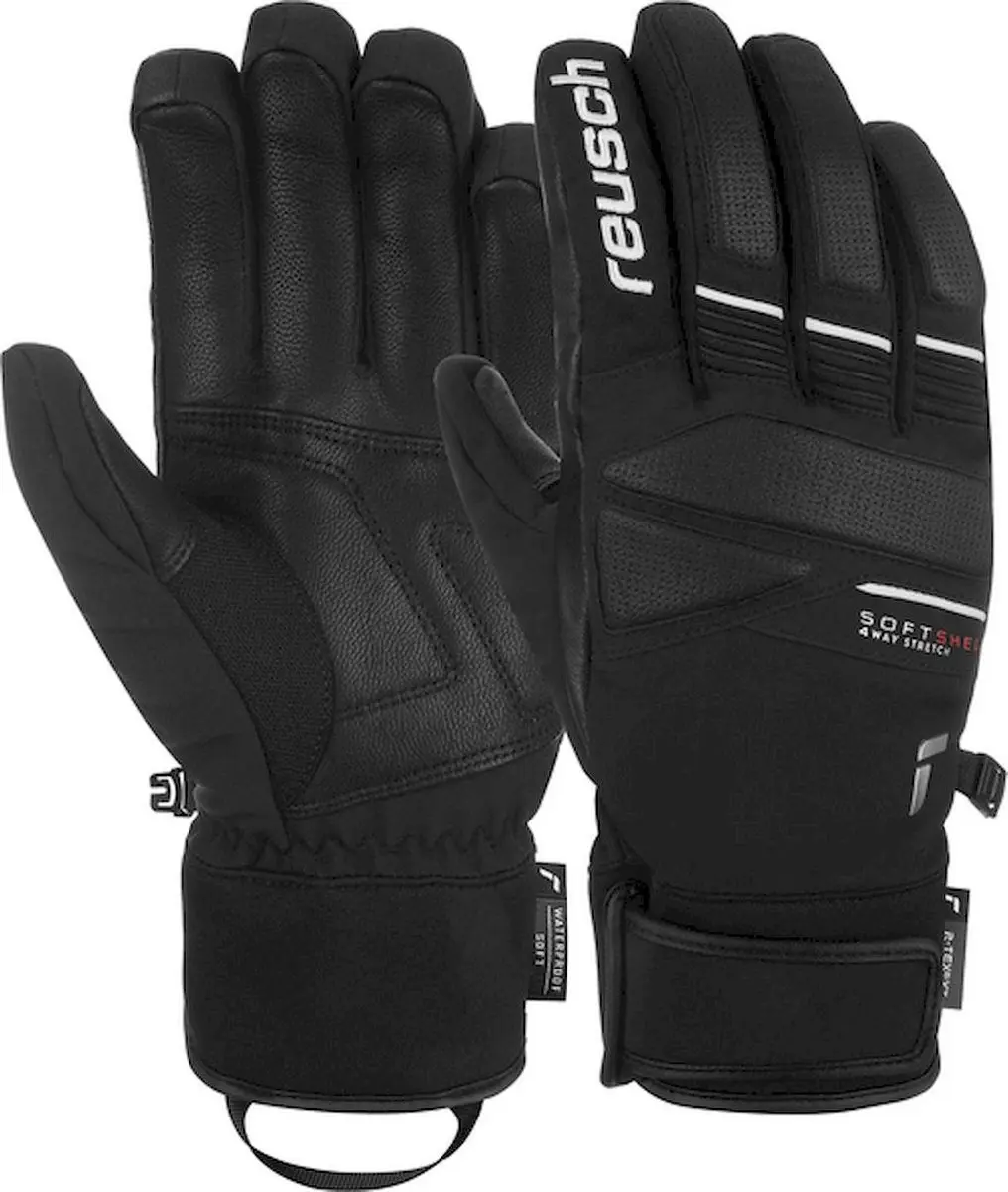 Reusch Thunder R-Tex XT Ski Handschoenen 11 - Zwart/Wit