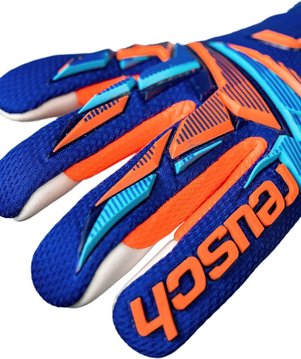 Reusch Attrakt Freegel Advance Junior Sharp Blue Keepershandschoenen Kinderen - Maat 6