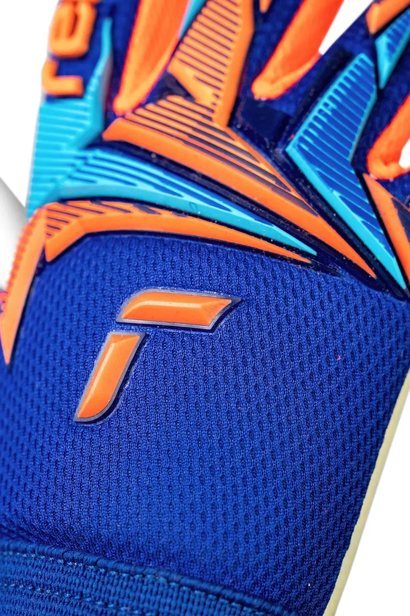 Reusch Attrakt Freegel Advance Junior Sharp Blue Keepershandschoenen Kinderen - Maat 6