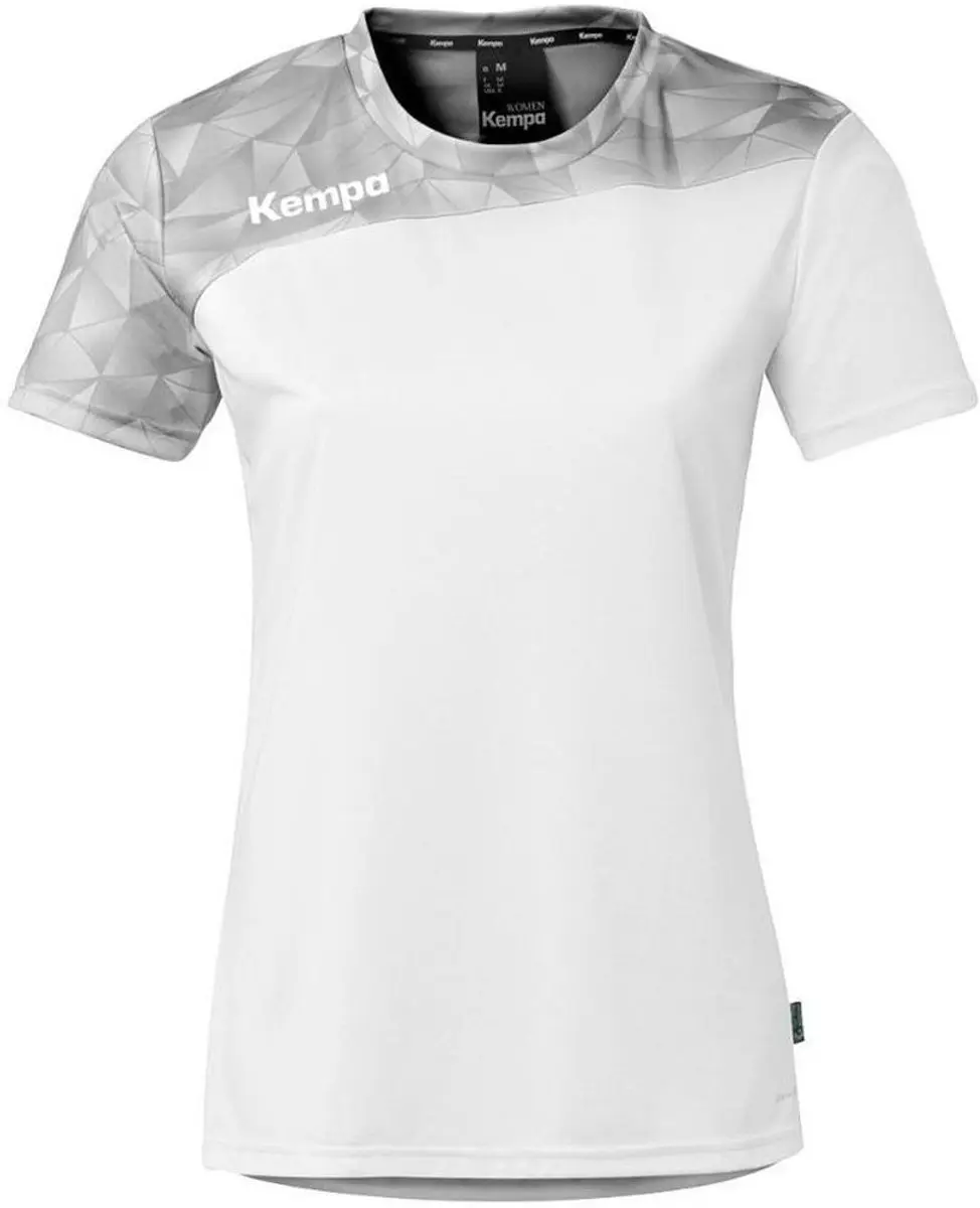 Kempa Athletics 29 Dames Shirt - Weiß/Steingrau