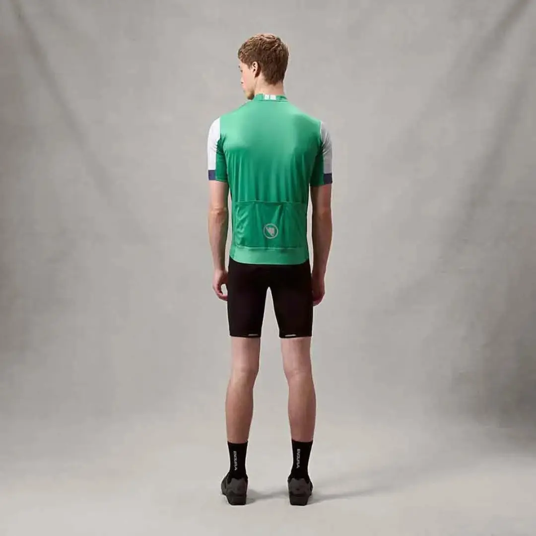 Endura Fs260 Korte Mouw Wielertrui Groen S / Relaxed Man