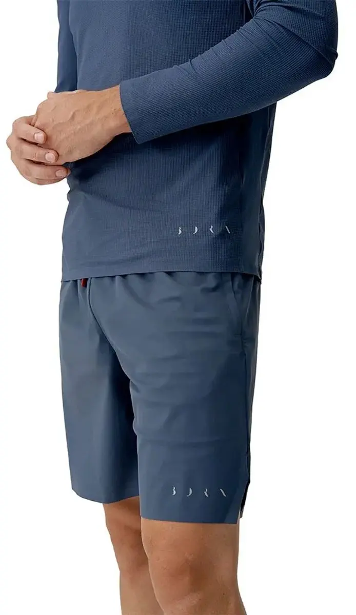 Born Living Yoga Orinoco Korte Broek Denim - L