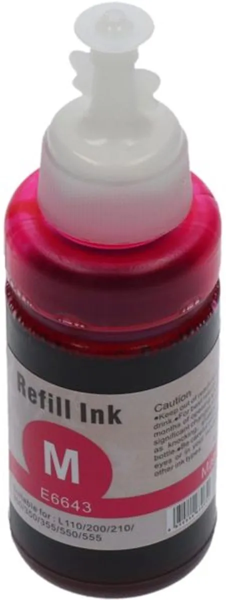 PrintAbout T664340 Inktcartridge Magenta - 70ml - Epson