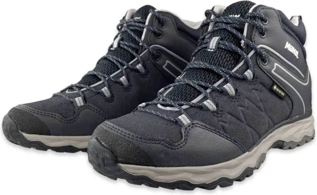 Meindl Boneto Junior Mid GTX Wandelschoenen 28 - Donkerblauw/Zilver