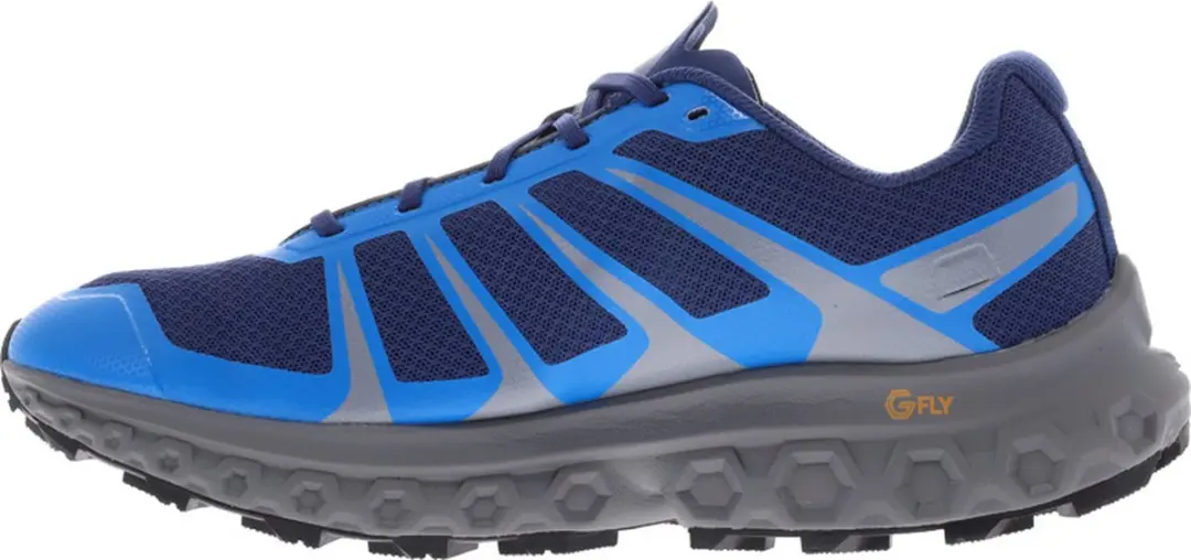Inov-8 TrailFly Ultra G 300 Max Heren Trailhardloopschoen - Blauw/Grijs - afbeelding 5 van 6