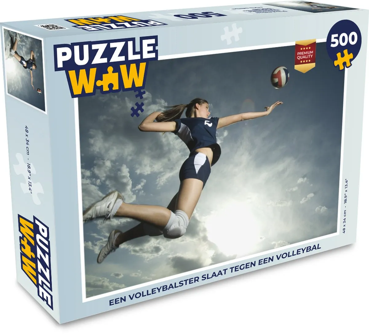 PuzzleWow Legpuzzel 500 Stuks - Multicolor