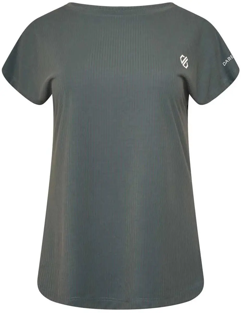 Dare 2B, Breeze By Dames sportshirt, Blauw, Maat 34