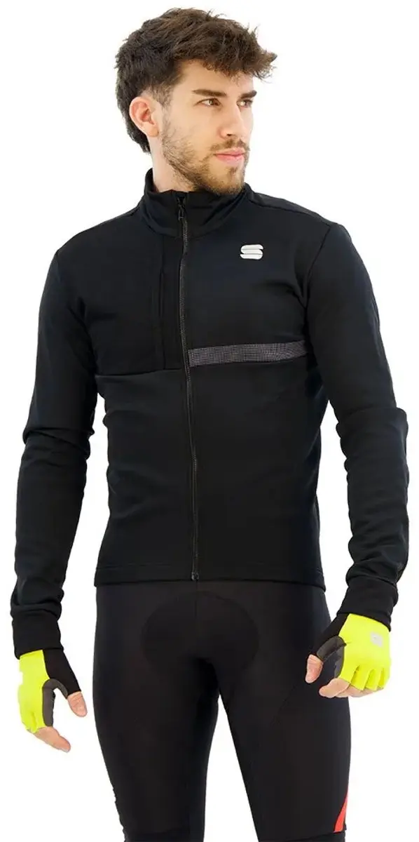 Sportful Fietsjack winter heren Zwart