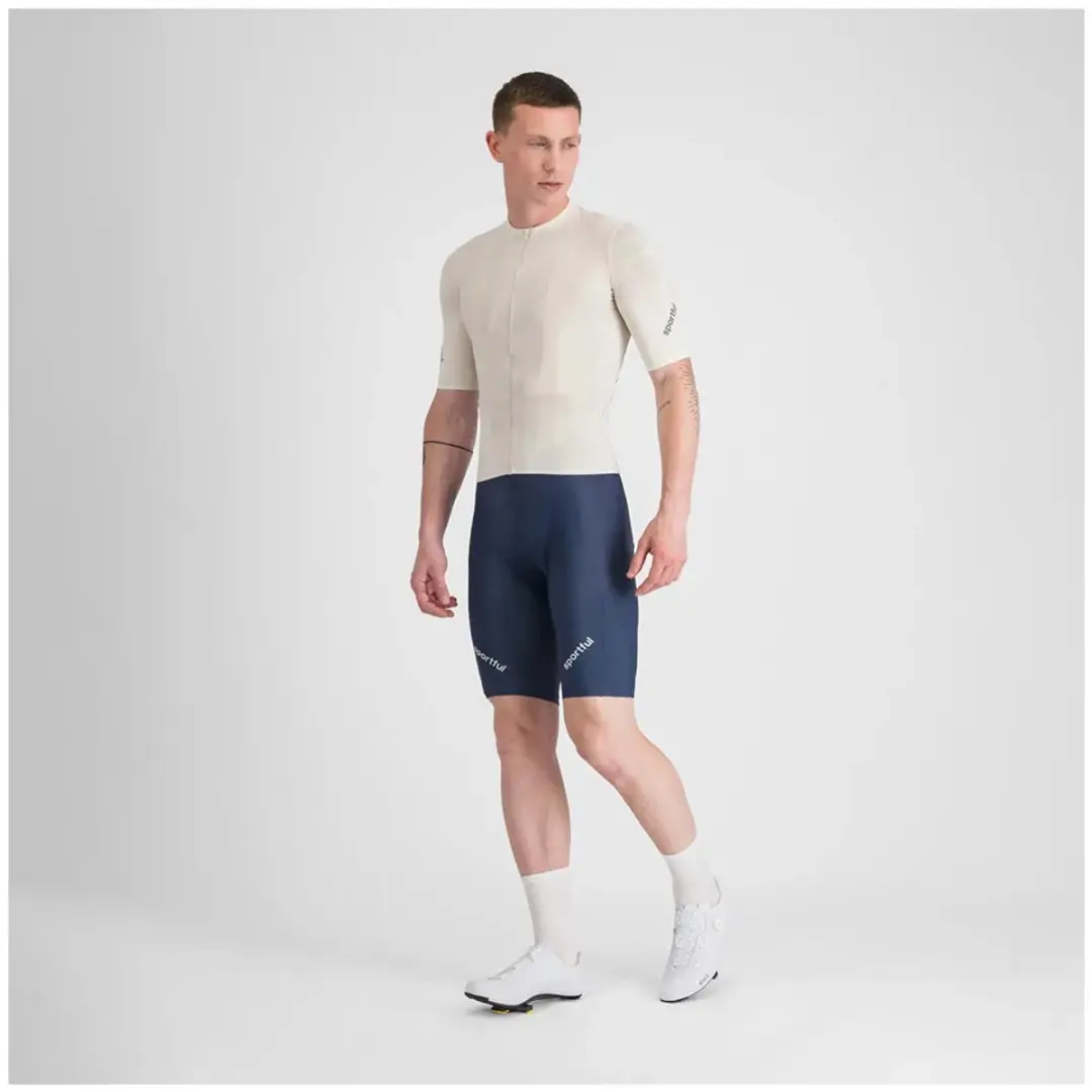 Sportful Hyperepic Korte Mouw Wielertrui S - Cream