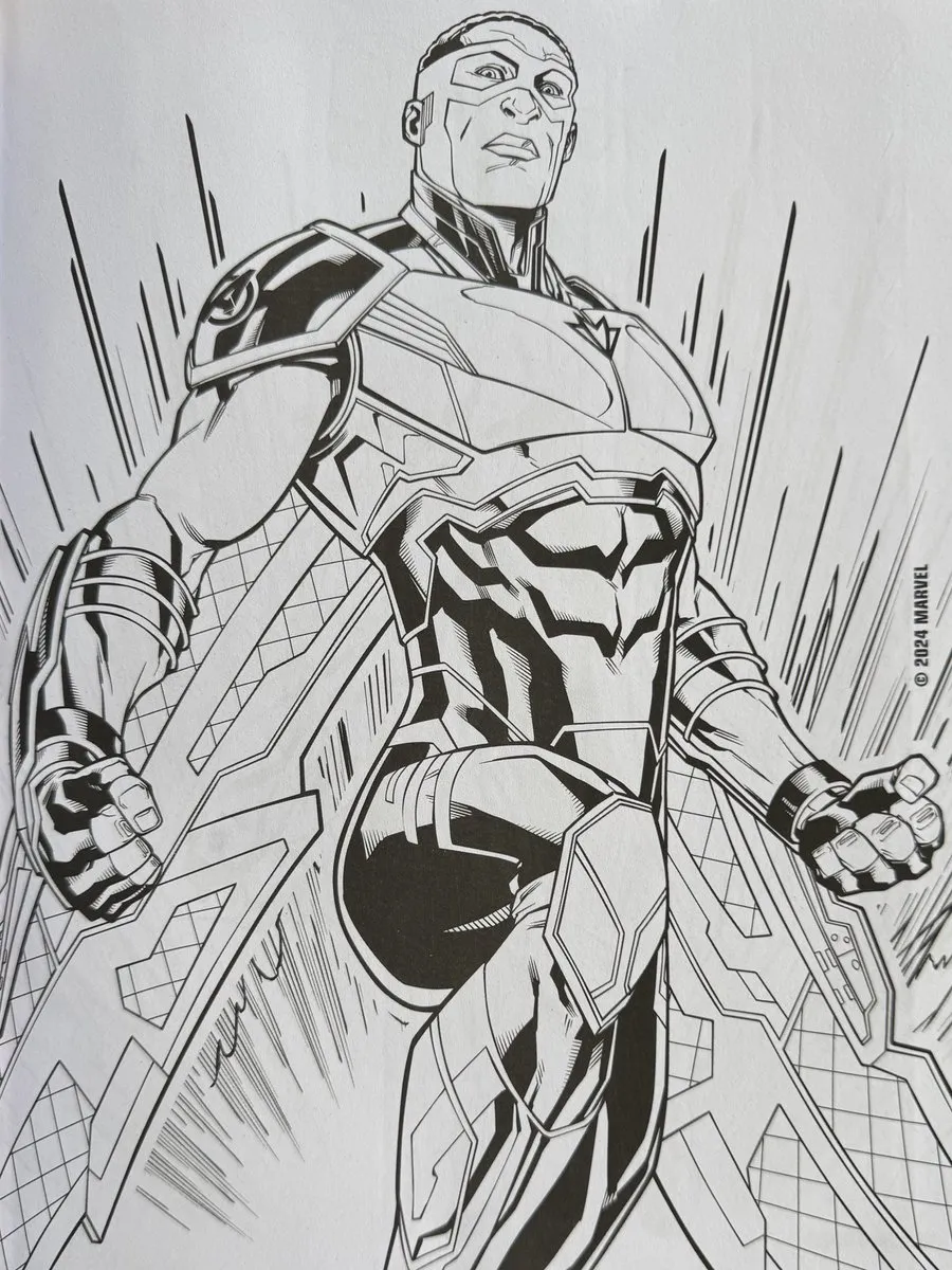 Marvel Avengers Kleurboek Megacolor - 125 Platen + Stickers