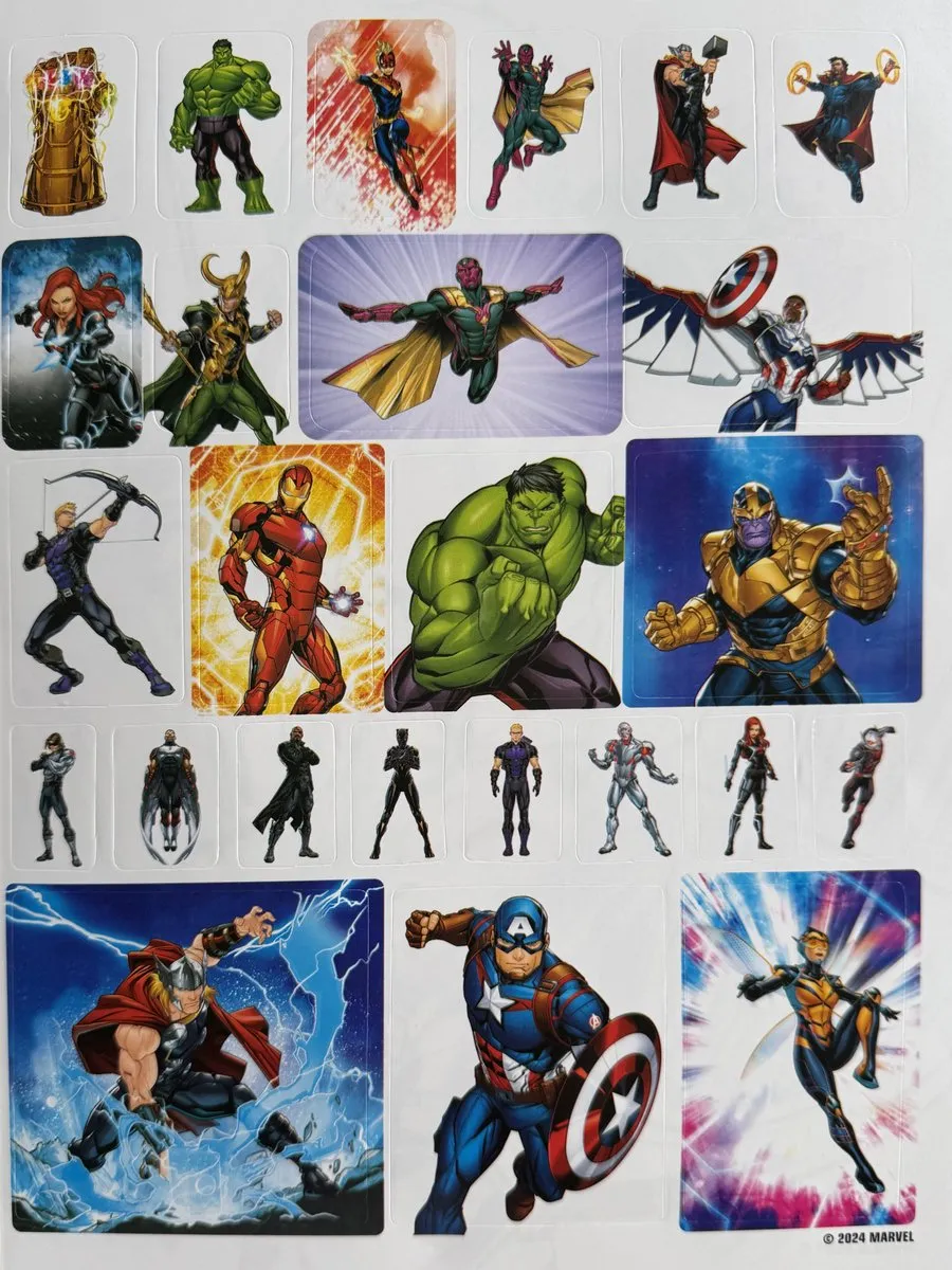 Marvel Avengers Kleurboek Megacolor - 125 Platen + Stickers