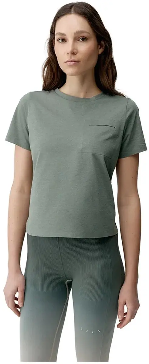 Born Living Yoga Rosella T-shirt Met Korte Mouwen Groen M Vrouw