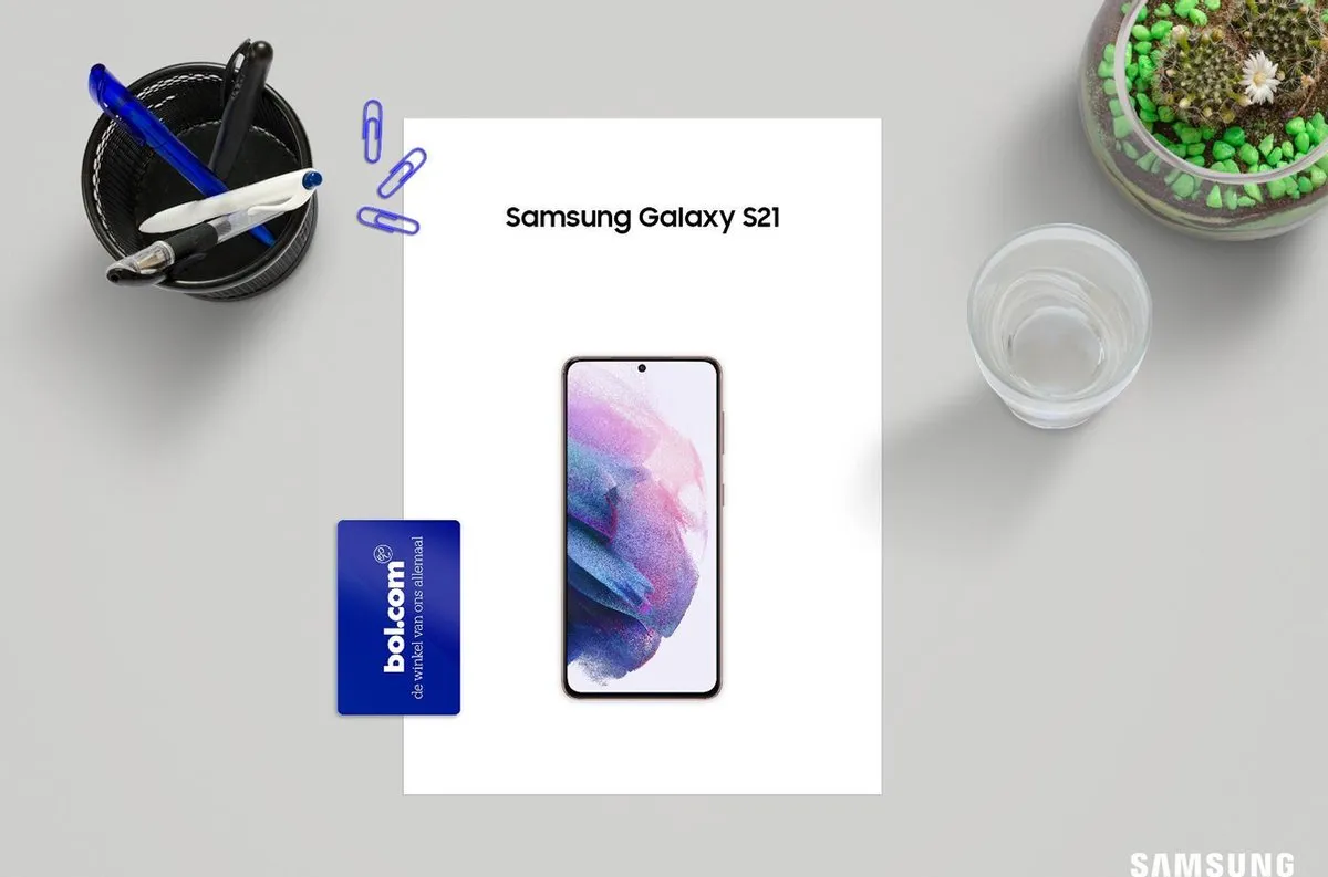 Samsung Galaxy S21 SM-G991BZADEUB - 128GB - Phantom Gray - afbeelding 6 van 6