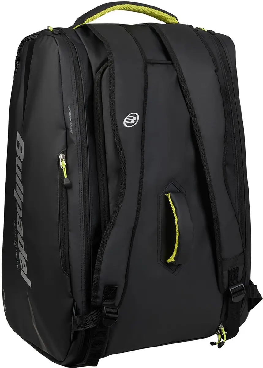 Bullpadel Xplo Padeltas - Racketbag 3 Vakken L - Zwart - afbeelding 2 van 6