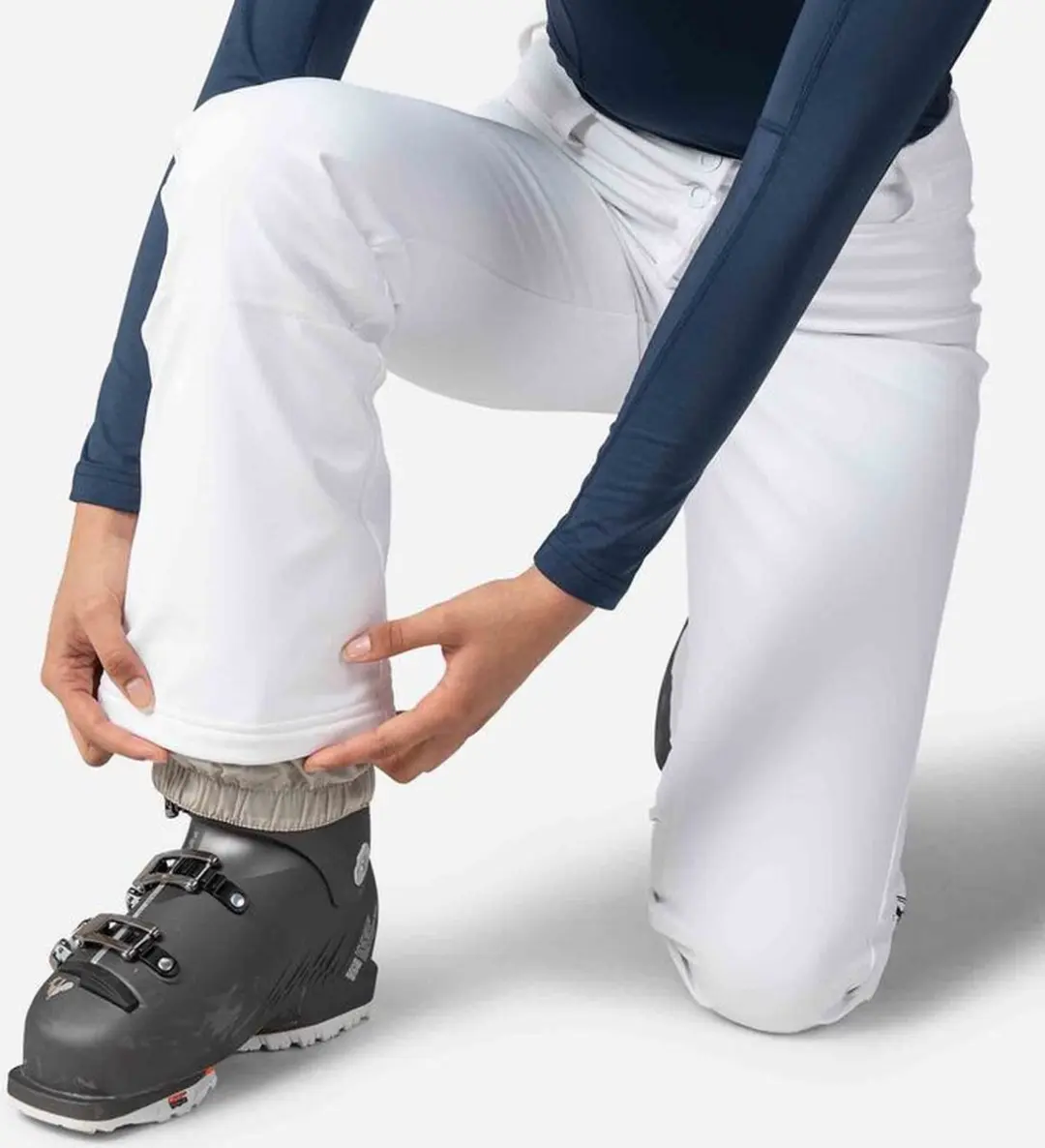 Rossignol Ski Softshell Pant Dames - XL - Wit