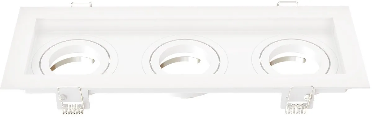 Ledvion LED Inbouwspot Triple Rechthoek 270x100mm