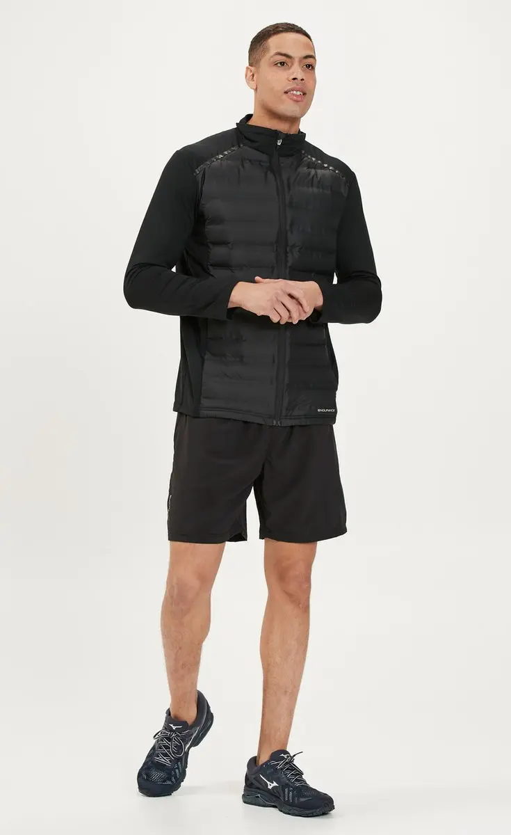 ENDURANCE Midan Men Hot Fused Hybrid Jacket - Zwart