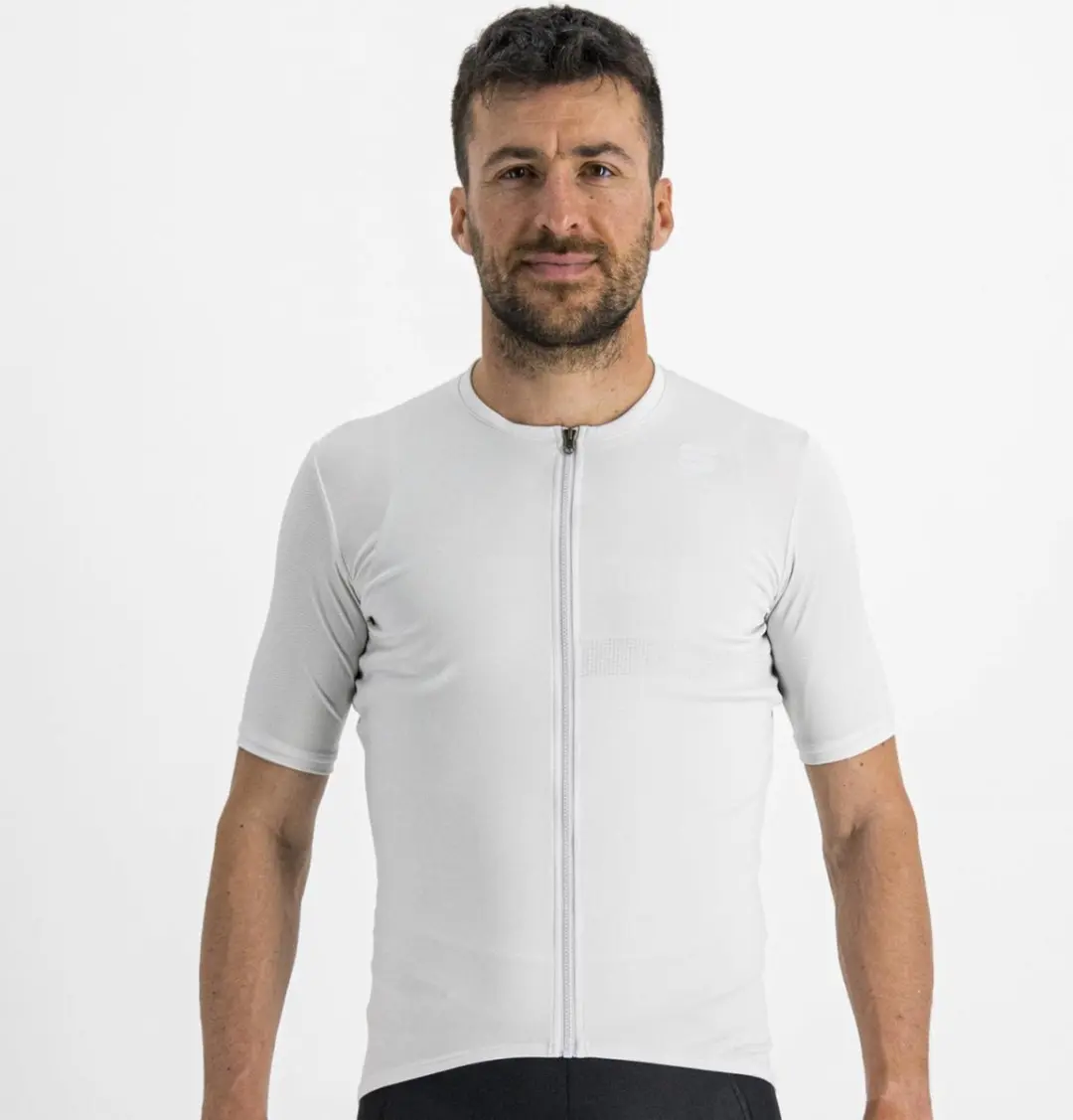 Sportful Fietsshirt Korte Mouwen Grijs Heren