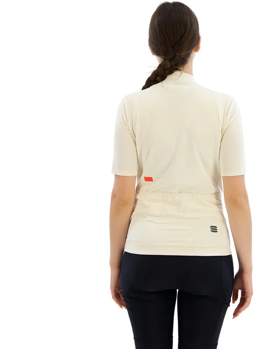 Sportful Classic Korte Mouw Wielertrui - Beige - XL