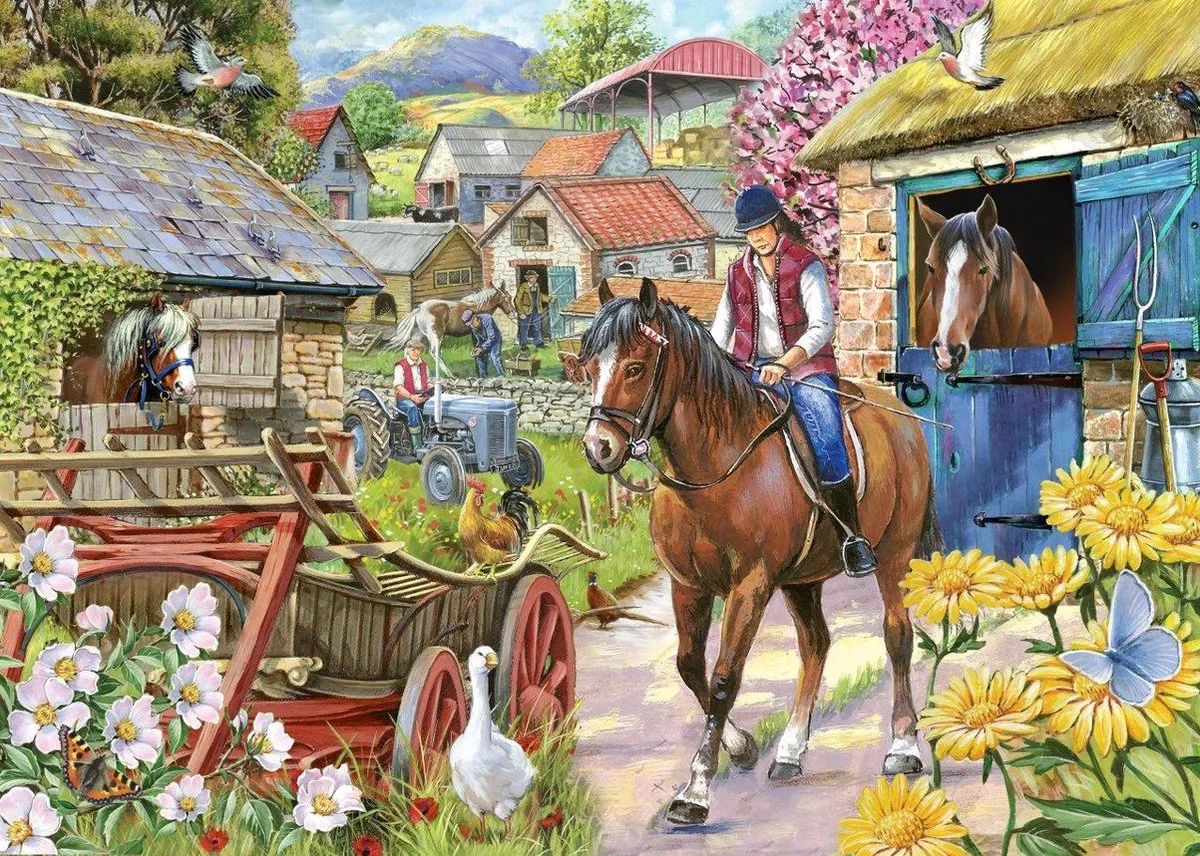 House Of Puzzles Stepping Out 1000-delig Puzzel - Multicolor