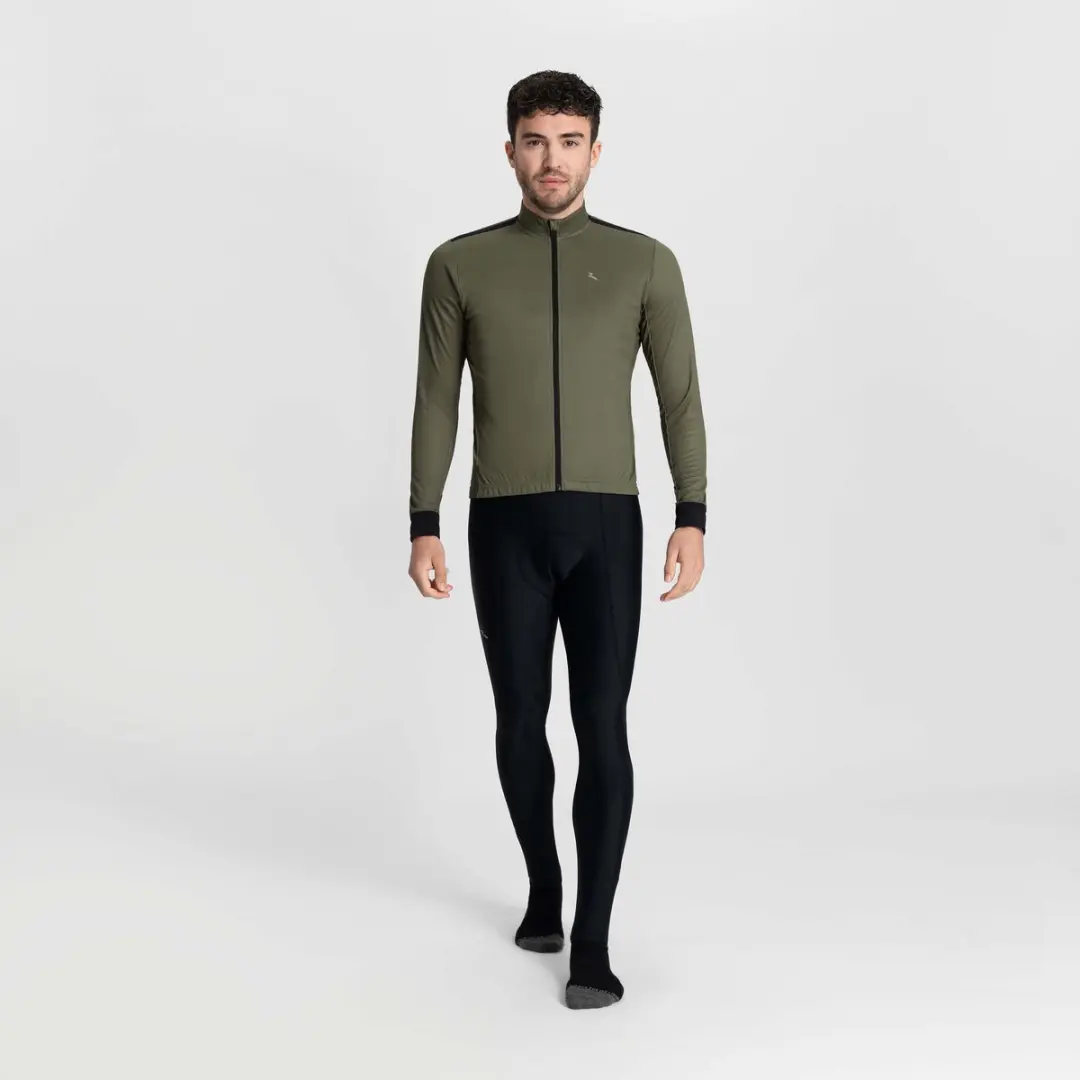 Rogelli Core Heren Fietsshirt XXL - 3 Zakken - Groen