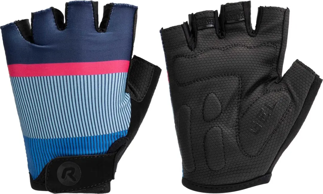 Rogelli Impress II Fietshandschoenen Dames - Blauw/Rozeroze - S