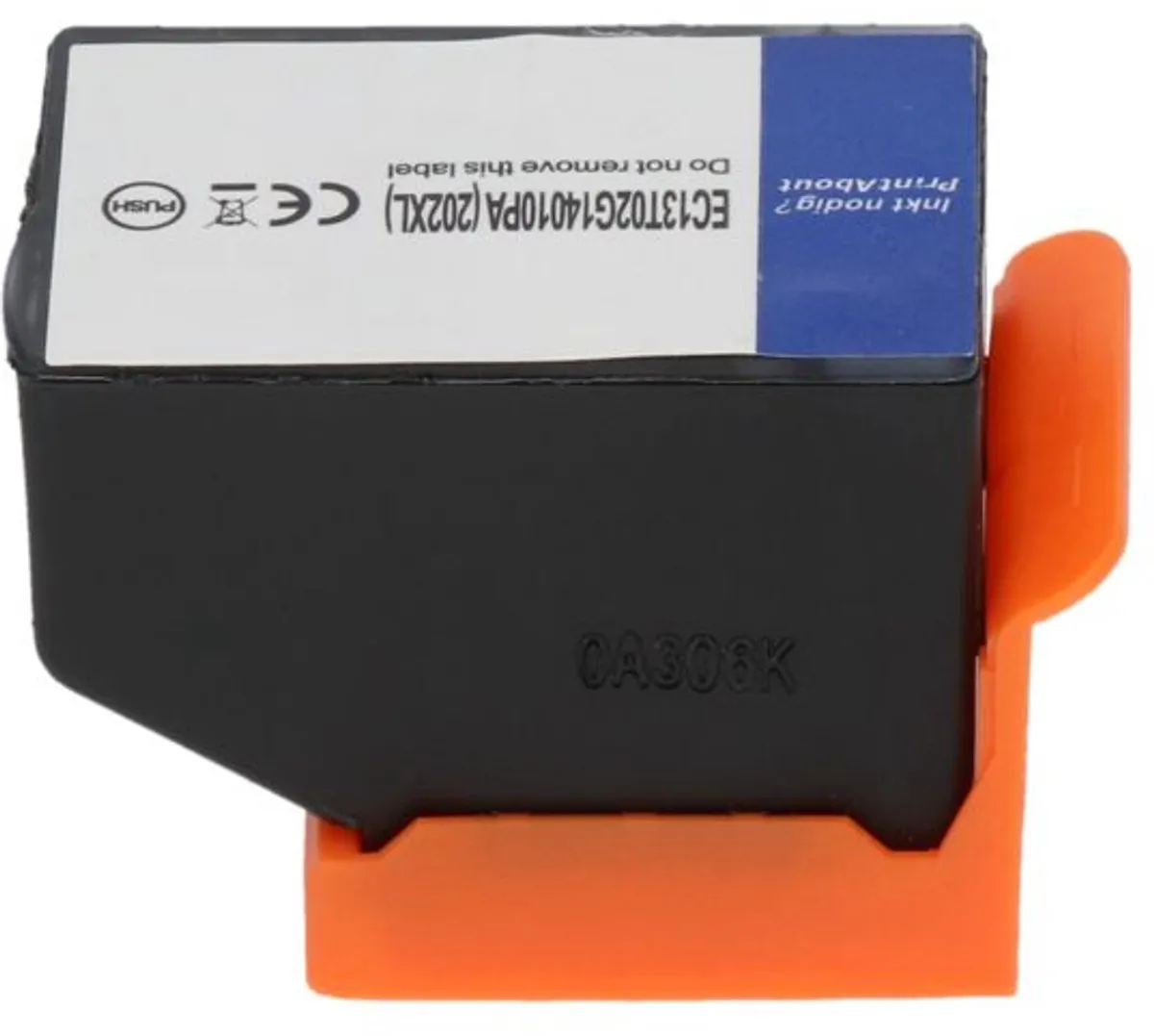 PrintAbout Inktcartridge 202XL C13T02G14010 - Zwart - 800 pagina's