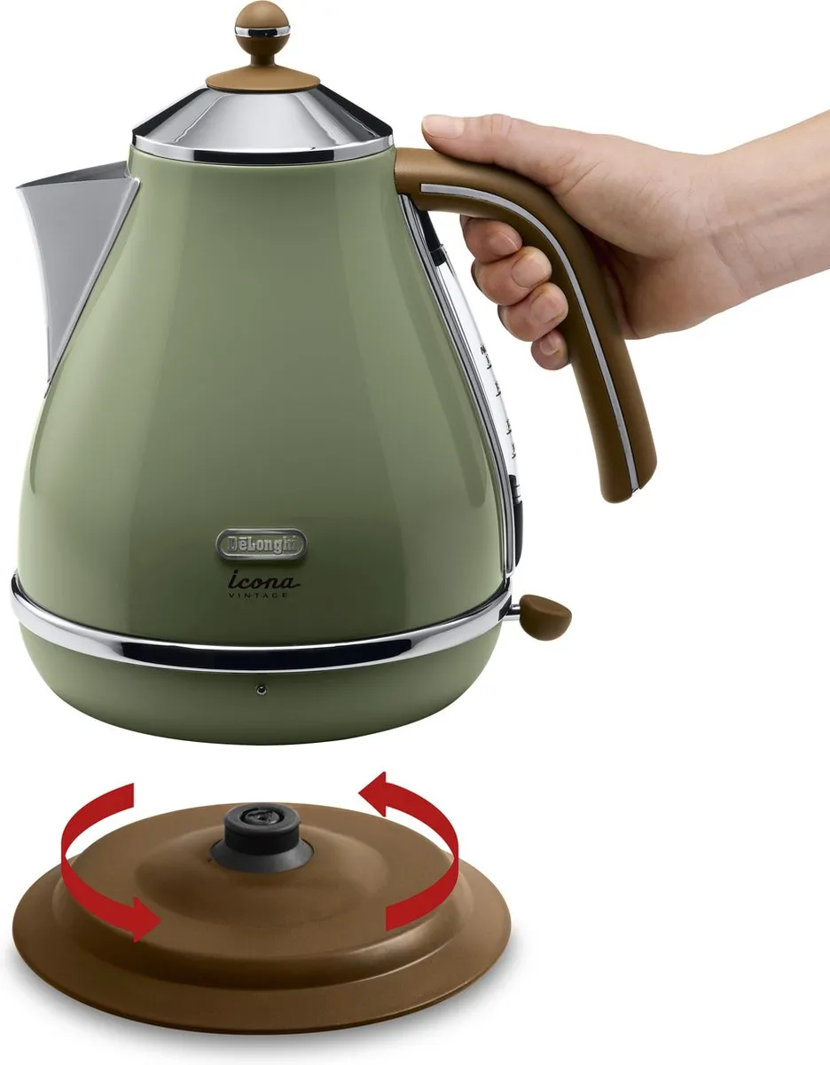 De'longhi waterkoker IconaVintage groen