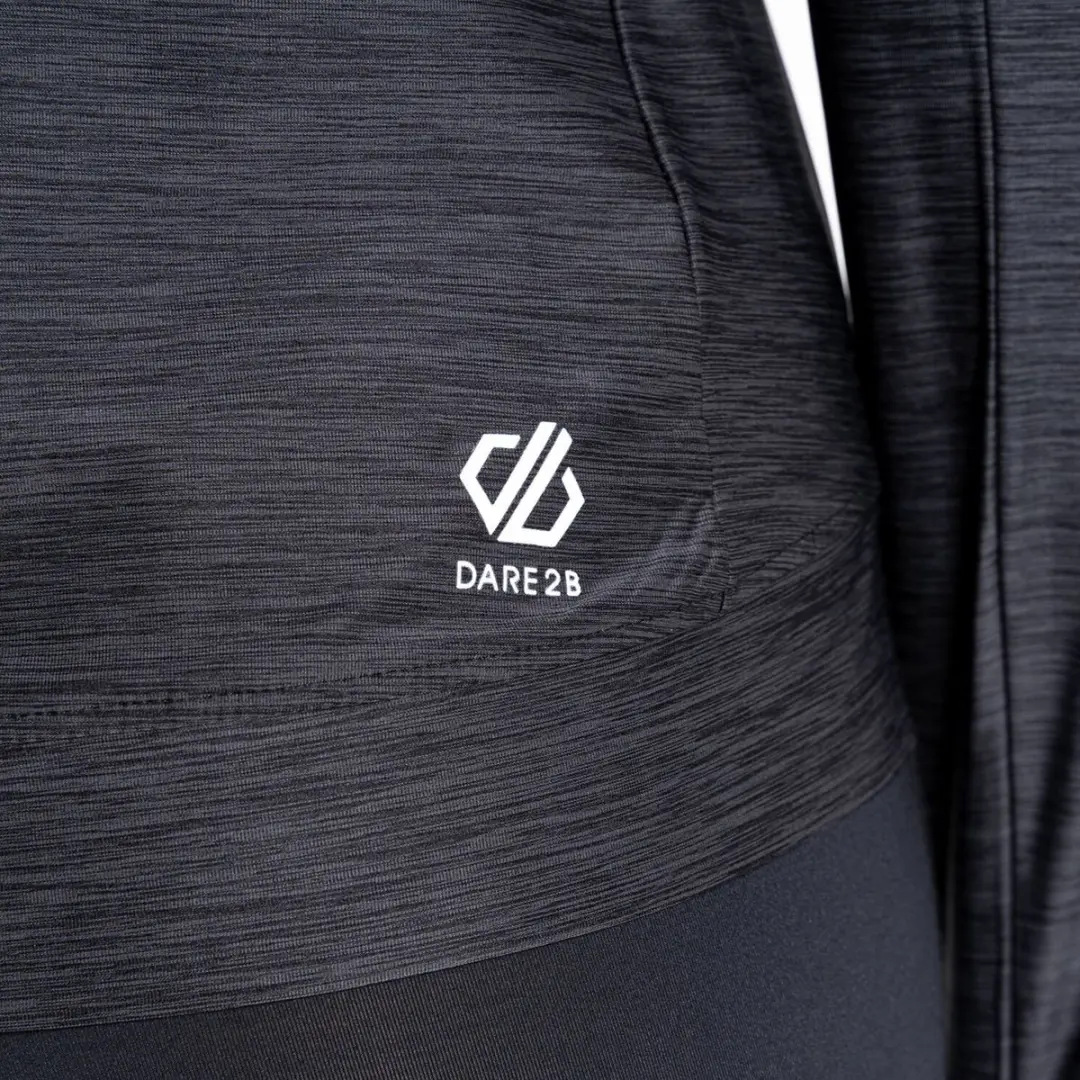 Dare 2b Sprint City Vochtregulerend Sport Hoodie DWT456 - Maat 42 - Zwart