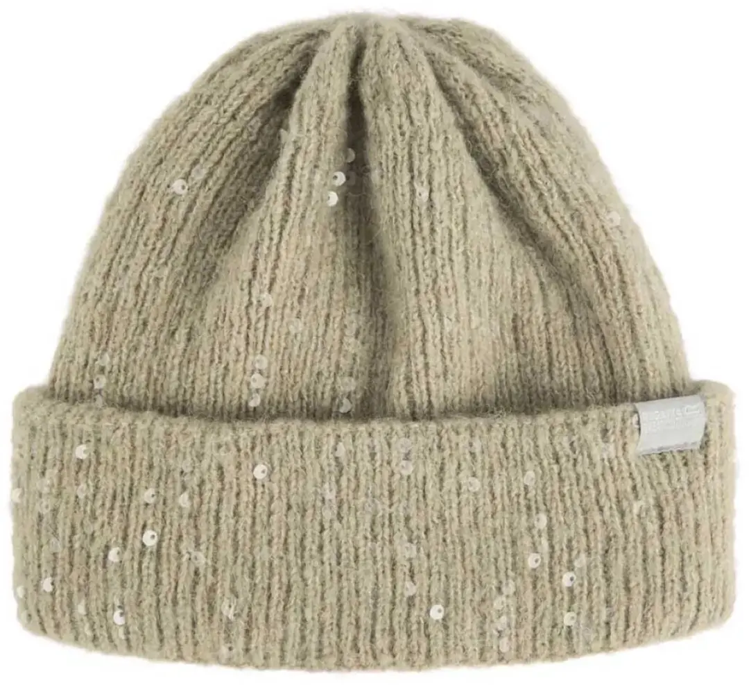 Regatta Lorelai Gebreide Beanie - Fleecevoering - Beige
