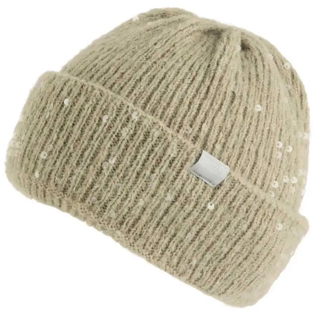 Regatta Lorelai Gebreide Beanie - Fleecevoering - Beige