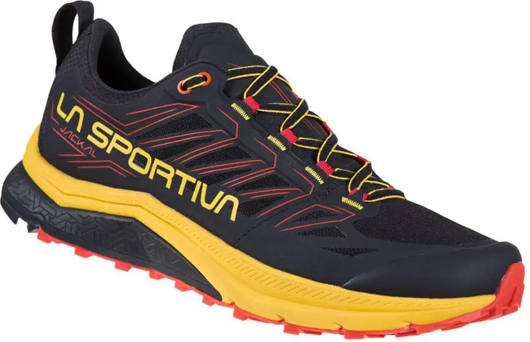 La Sportiva Jakhals Trail Running Schoenen Geel,Zwart EU 45 Man