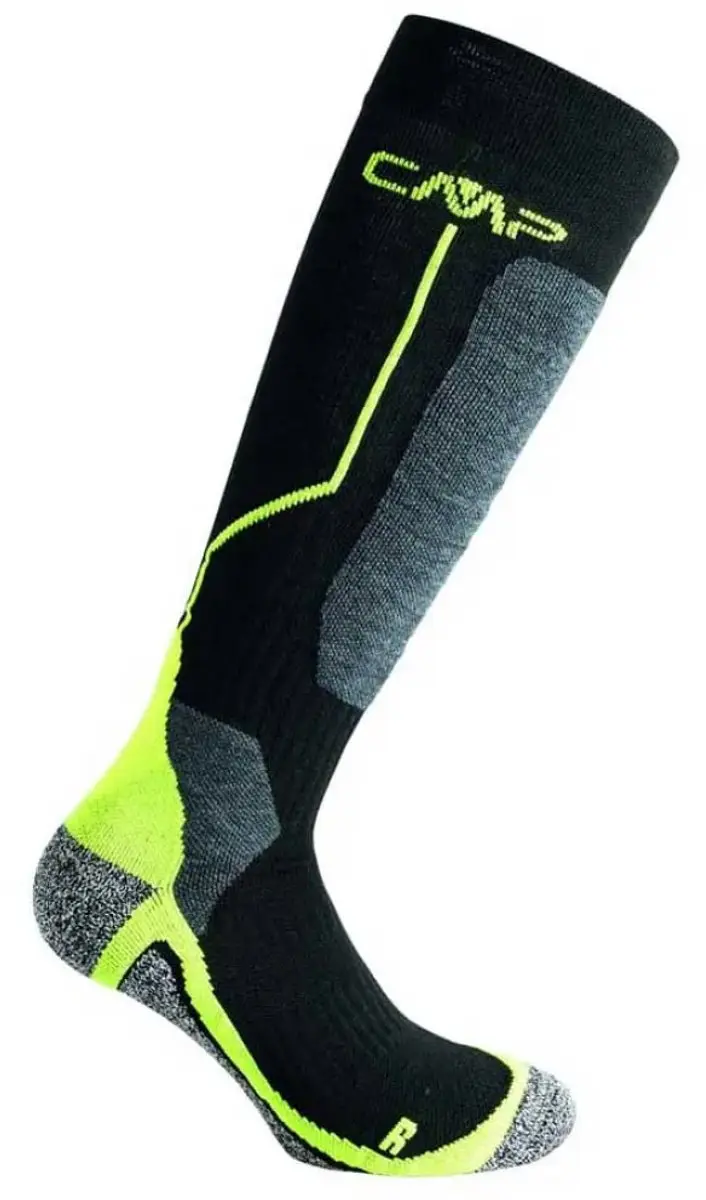 Cmp Ski Wool 3i49377 Sokken Zwart EU 39-42 Man